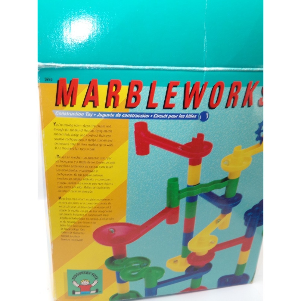 Incomplete Super Marbleworks Raceway Construction Set - Picture 5 of 7